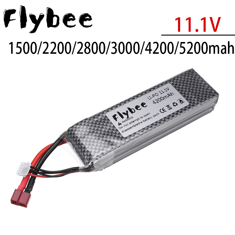 Drone Rcs - 11.1V 3S LIPO battery 1500/2200/2800/3000/4200/5200mah For
