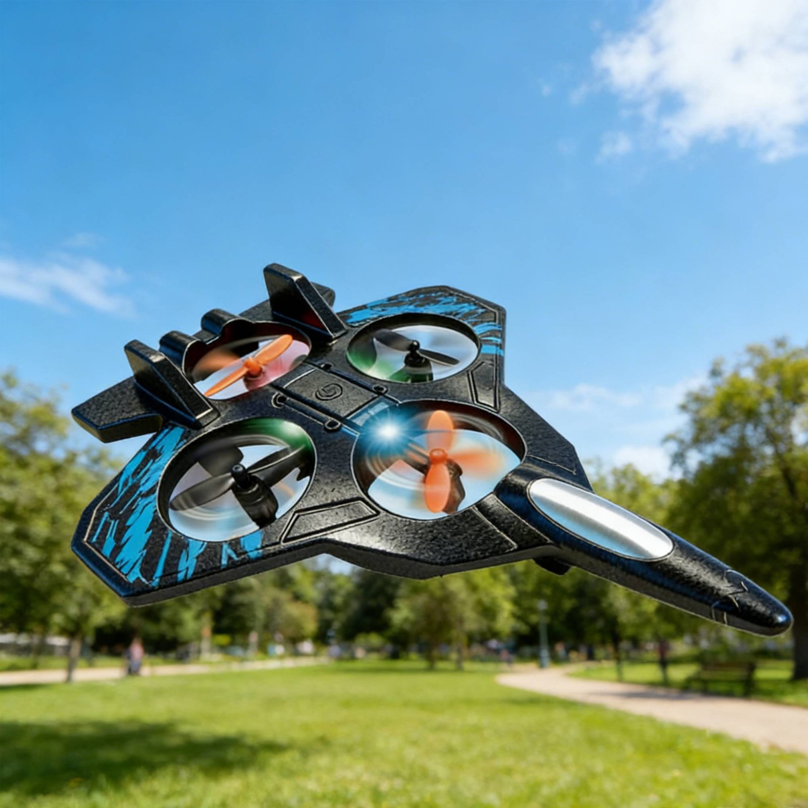 Acrobatic Drone Drop Resistant - Drone Rc Fighter Jet recension och pris