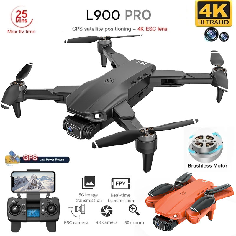 L900 Pro GPS Drone 4K Professi - Drone Gps Rc Tt36 recension och pris