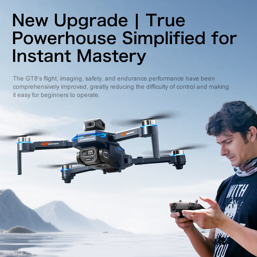 Original GT8 Drone 8K Professi - Drone Gps Rc Tt36 recension och pris
