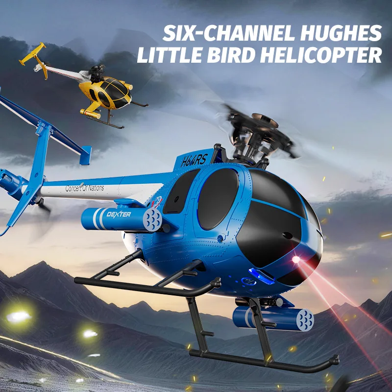 2026 New RC Helicopter MD500   - Drone Rc Fighter Jet recension och pris