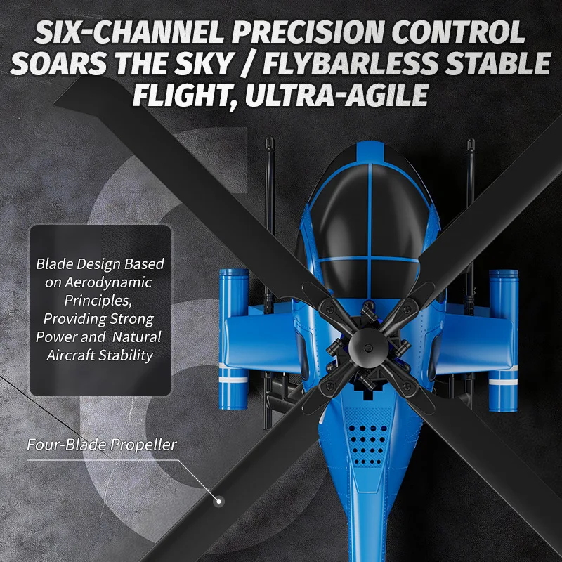 2026 New RC Helicopter MD500   - Drone Rc Fighter Jet recension och pris