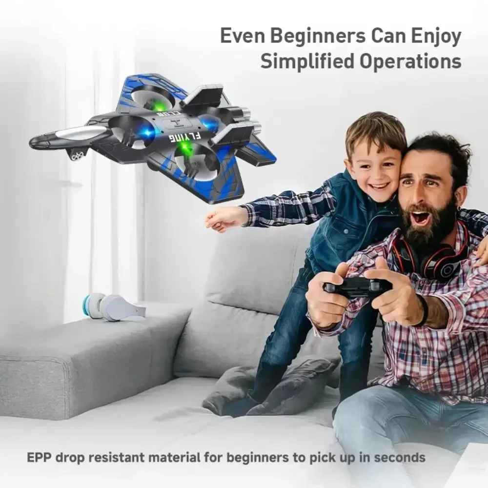 2.4G Stunt Remote Control Glid - Drone Rc Fighter Jet recension och pris