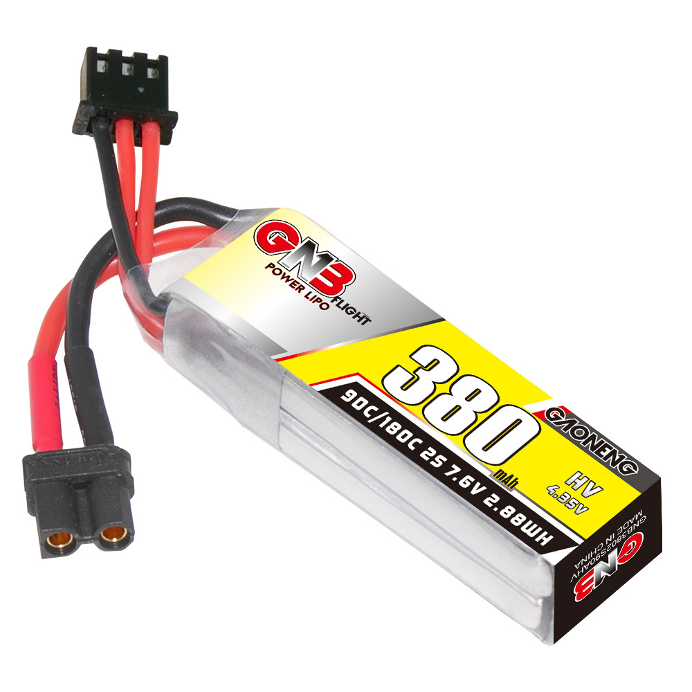 GNB 2S 7.6V 380mAh 90C/180C Li - Drone Rcs recension och pris