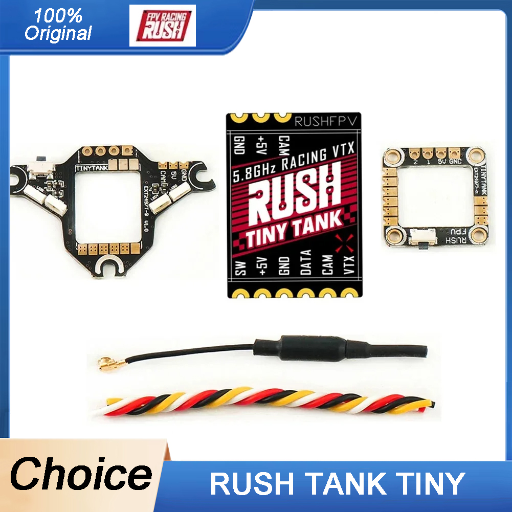 RUSHFPV Tiny Tank VTX 5.8GHz 3 - Analog Fpv Transmitter recension och pris