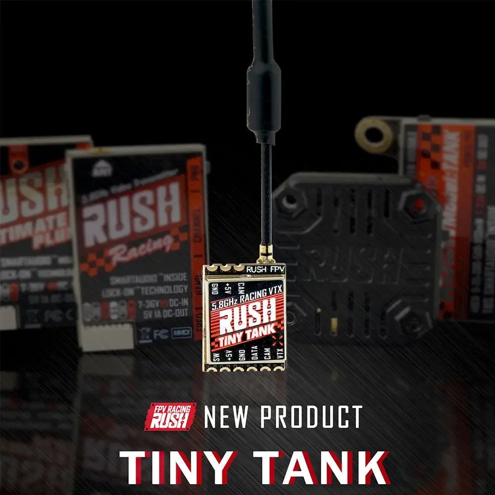 RUSHFPV Tiny Tank VTX 5.8GHz 3 - Analog Fpv Transmitter recension och pris