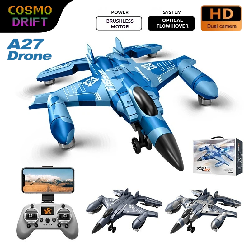 A27 Fighter Jet RC Plane Brush - Drone Rc Fighter Jet recension och pris