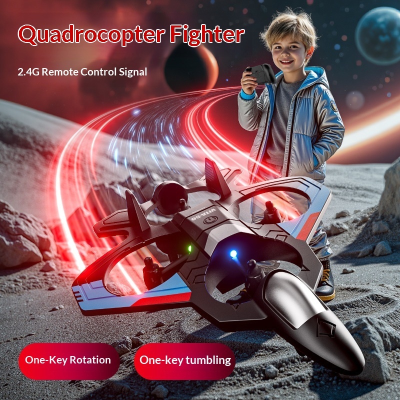 New V50 Glider Flying Helicopt - Drone Rc Fighter Jet recension och pris
