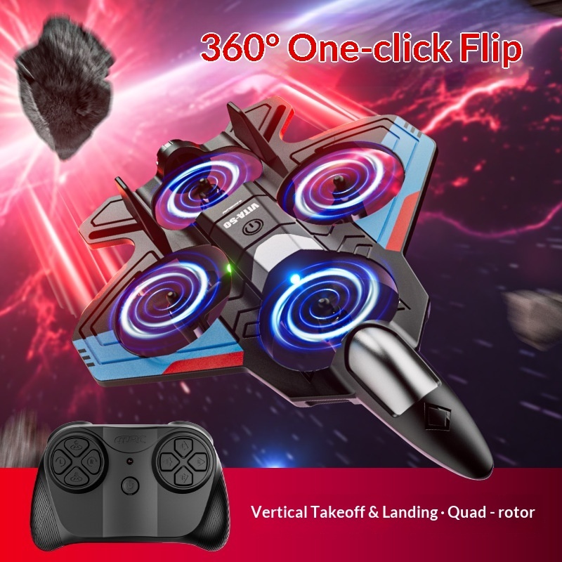 New V50 Glider Flying Helicopt - Drone Rc Fighter Jet recension och pris