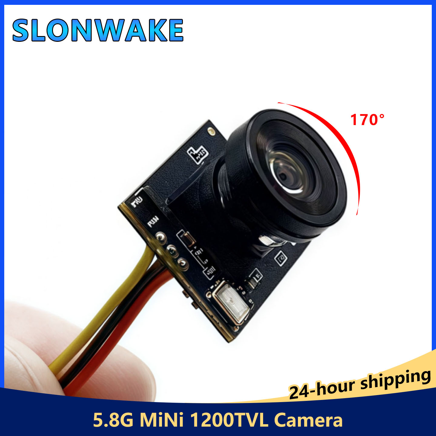 SLONWAKE Ultra Mini 5.8G FPV C - Drone Rc Camera recension och pris