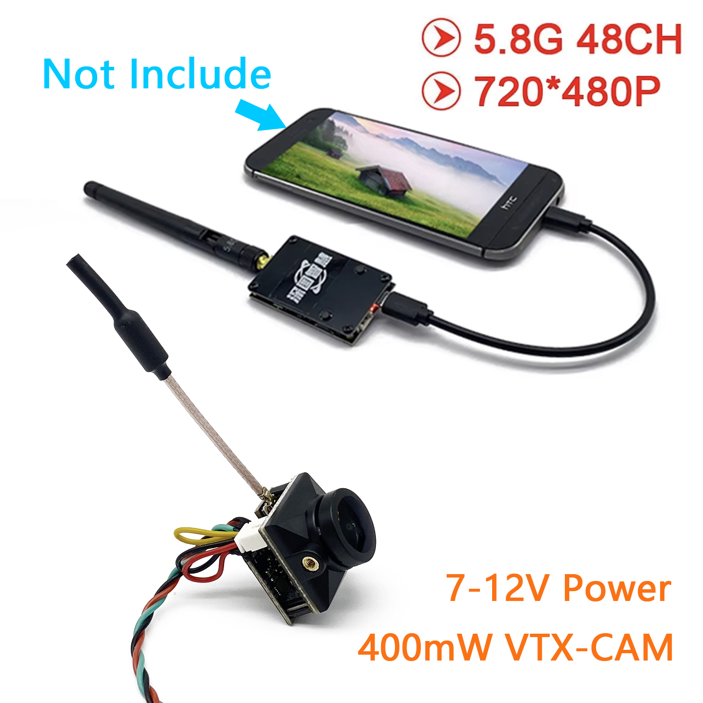 SLONWAKE 5.8G Analog UVC OTG R - Analog Fpv Transmitter recension och pris