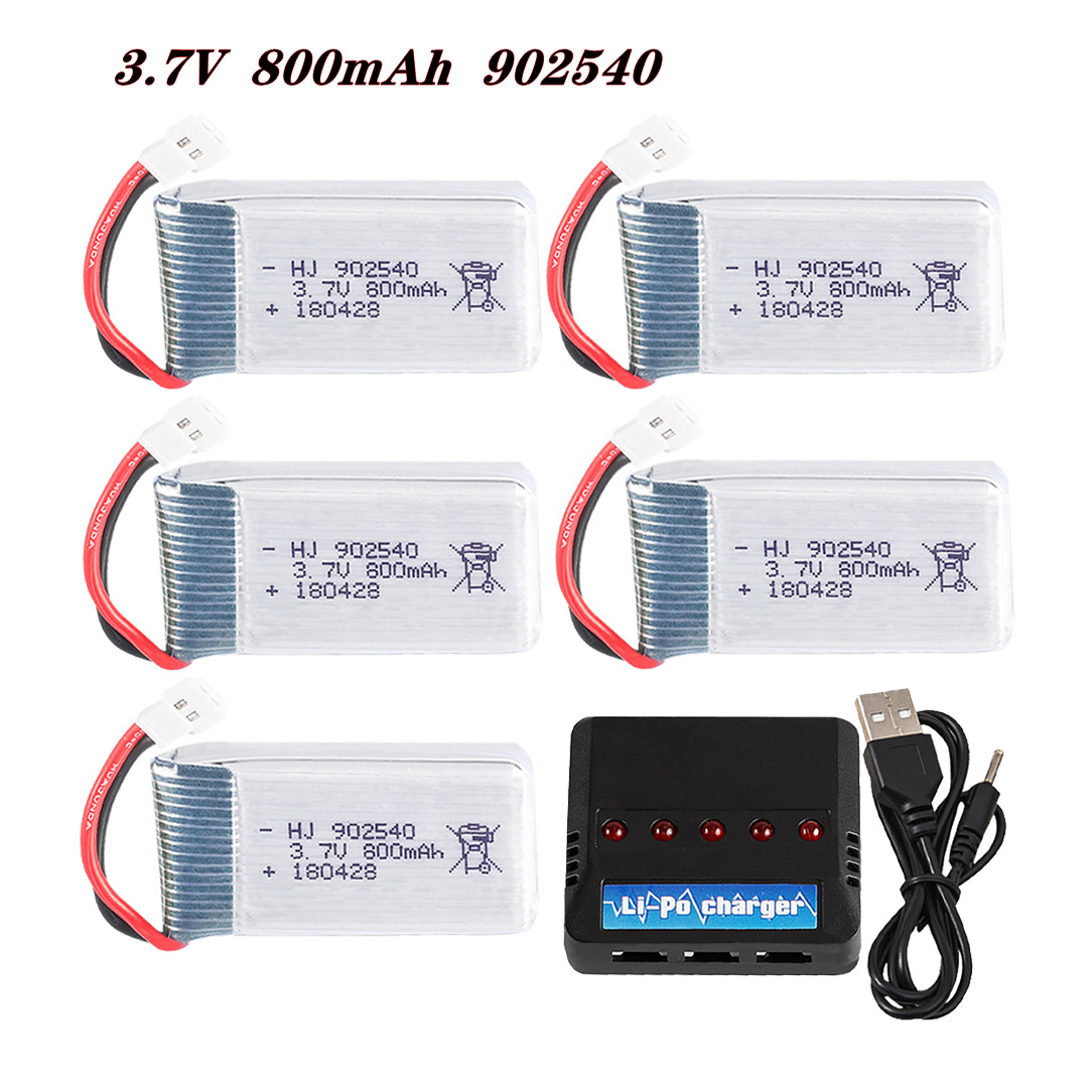 3.7V 800mAh 902540 25C Lipo Ba - Drone Rcs recension och pris