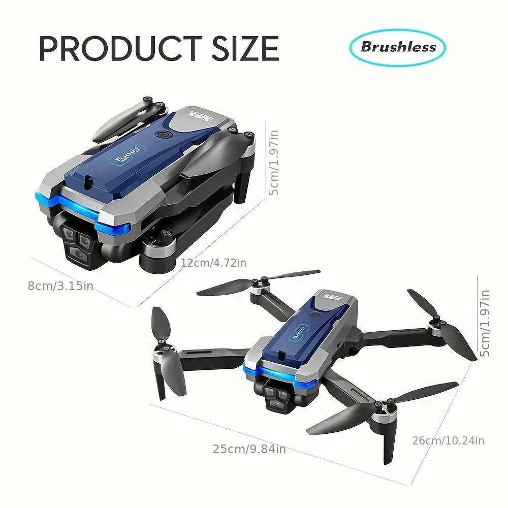 S8S GPS Drone 5G Wifi 8K HD Du - Drone Gps Rc Tt36 recension och pris