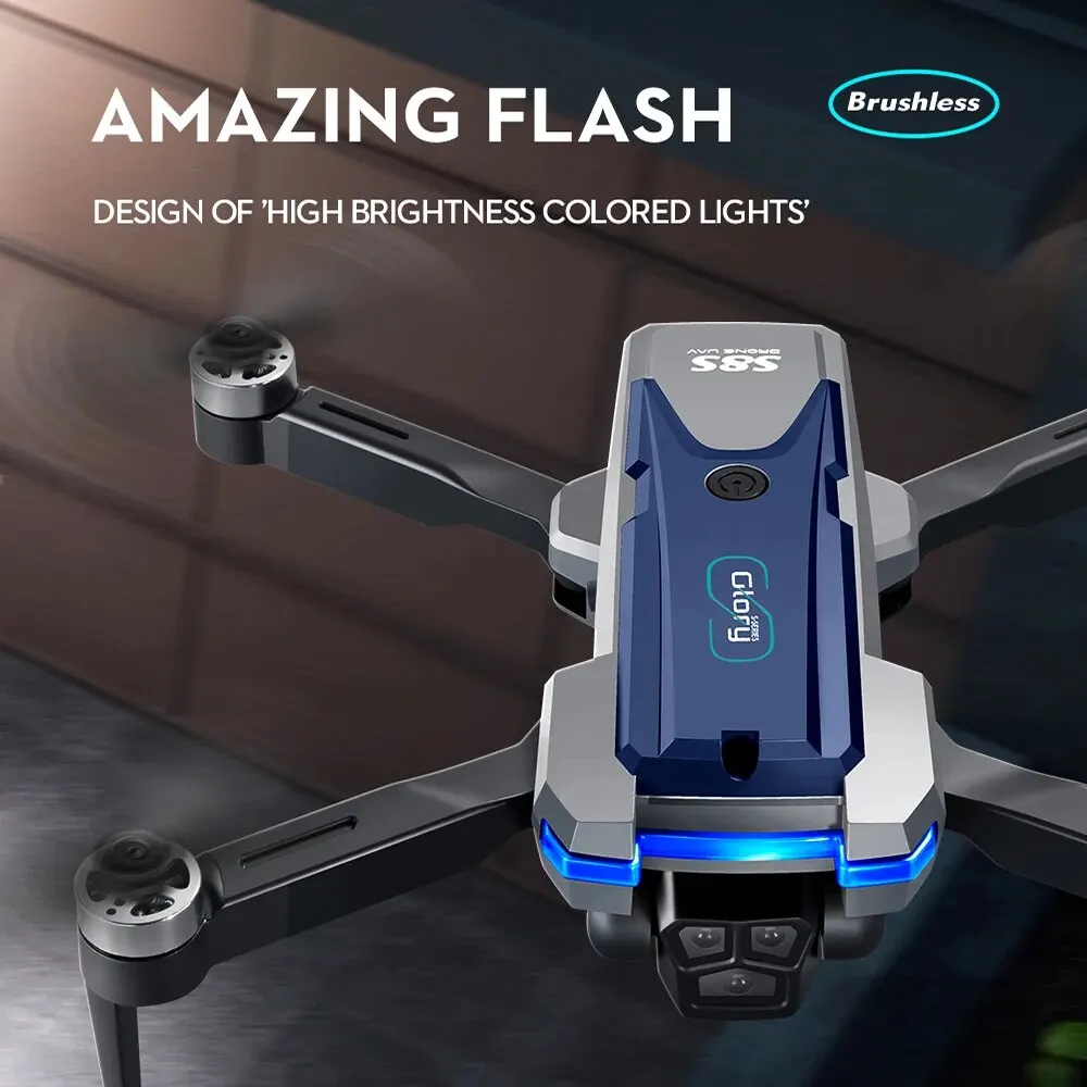 S8S GPS Drone 5G Wifi 8K HD Du - Drone Gps Rc Tt36 recension och pris